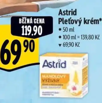 Albert Astrid Pleťový krém nabídka
