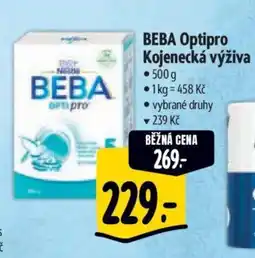 Albert BEBA Optipro Kojenecká výživa nabídka