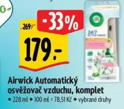 Albert Airwick Automatický osvěžovač vzduchu, komplet nabídka