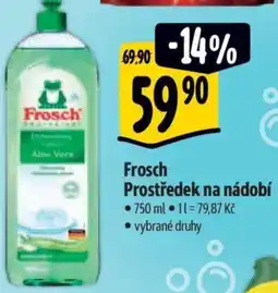 Albert Frosch Prostředek na nádobí nabídka