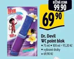 Albert Dr. Devil WC point blok nabídka