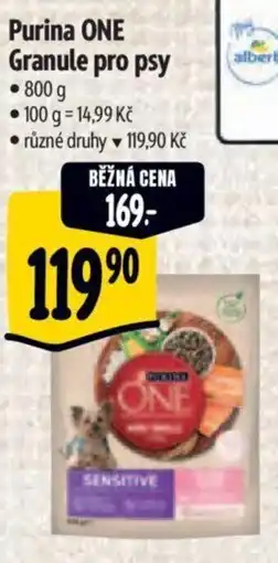 Albert Purina ONE Granule pro psy nabídka