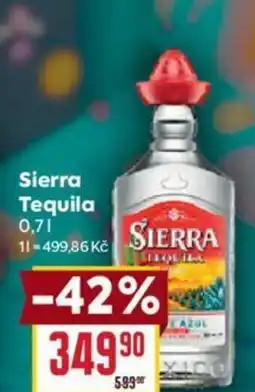 Billa Sierra Tequila nabídka
