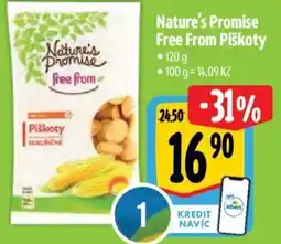 Albert Nature's Promise Free From Piškoty nabídka