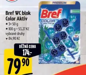 Albert Bref WC blok Color Aktiv nabídka