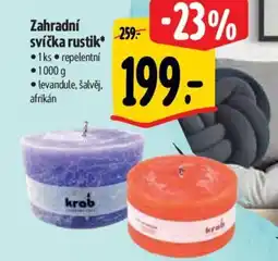 Albert Zahradní svíčka rustik nabídka