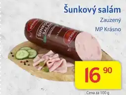 Kubík potraviny Šunkový salám nabídka