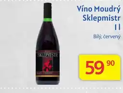 Kubík potraviny Víno Moudrý Sklepmistr nabídka