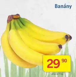 Kubík potraviny Banány nabídka
