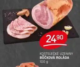 Flop KOSTELECKÉ UZENINY BŮČKOVÁ ROLÁDA 100 g nabídka
