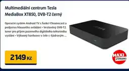 Multimediální centrum Tesla MediaBox XT850, DVB-T2 černý