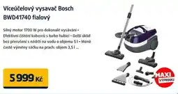 Datart Víceúčelový vysavač Bosch BWD41740 fialový nabídka