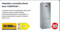 Datart Chladnička s mrazničkou Bosch Serie 4 KGN497LDF ... nabídka