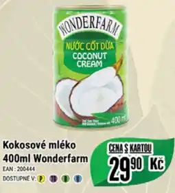 Tamda Foods Kokosové mléko 400ml Wonderfarm nabídka