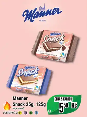 Tamda Foods Manner Snack 25g, 125g nabídka