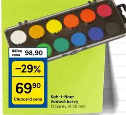 Tesco Koh-I-Noor Vodové barvy nabídka