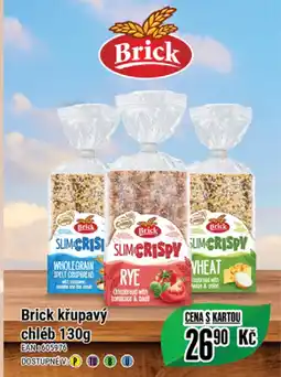 Tamda Foods Brick křupavý chléb 130g nabídka