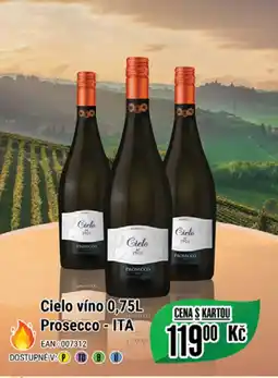 Tamda Foods Cielo víno 0,75L Prosecco - ITA nabídka