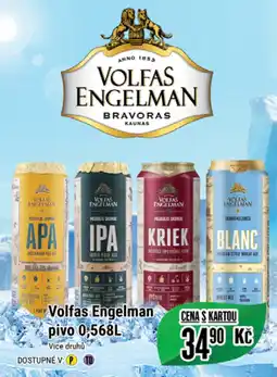 Tamda Foods Volfas Engelman pivo 0,568L nabídka