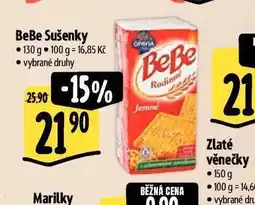 Albert Bebe sušenky nabídka