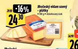 Albert Jihočeský eidam uzený - plátky nabídka