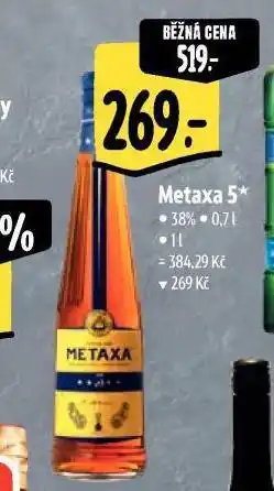 Albert Metaxa 5 nabídka