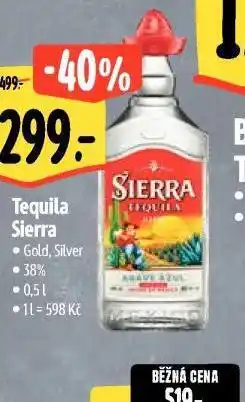 Albert Tequila sierra nabídka