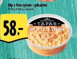 Dip s feta sýrem - pikantní