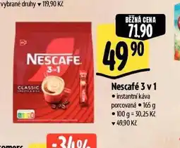 Albert Nescafé 3v1 nabídka