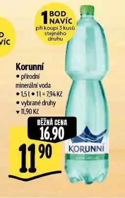 Albert Korunní přírodní nabídka