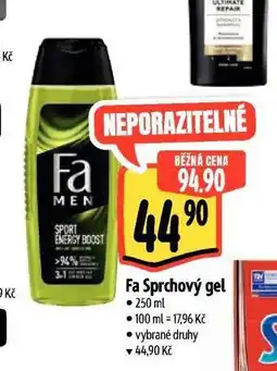 Albert Fa sprchový gel nabídka