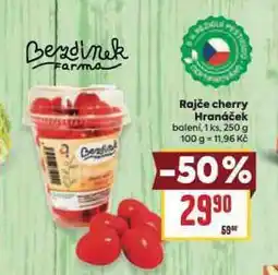 Billa Rajčata cherry hranáček nabídka