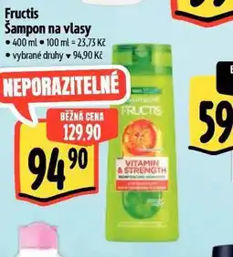 Albert Fructis šampon nabídka