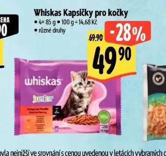 Albert Whiskas kapsičky pro kočky nabídka