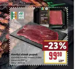 Billa Hovězí steak pupek nabídka