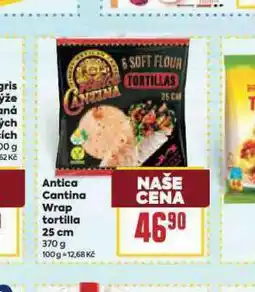 Billa Antica cantina wrap tortilla nabídka