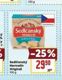 Billa Sedlčanský hermelín originál nabídka