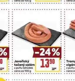 Billa Javořický točený salám nabídka