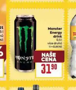 Billa Monster energy drink nabídka