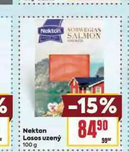 Billa Nekton losos uzený nabídka