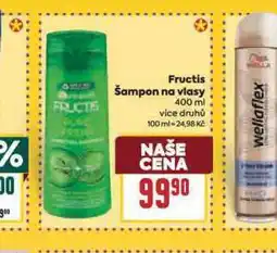 Billa Fructis šampon nabídka