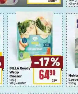 Billa Billa ready wrap caesar nabídka