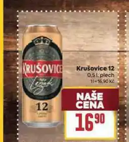 Billa Pivo krušovice 12 královský ležák nabídka