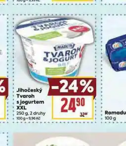 Billa Jihočeský tvaroh s jogurtem xxl nabídka