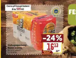 Billa Pivo velkopopovický kozel 10 nabídka