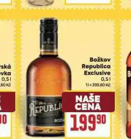 Billa Božkov republica exclusive nabídka