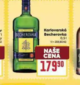 Billa Karlovarská becherovka nabídka