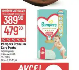 Globus Pampers dětské plenky nabídka