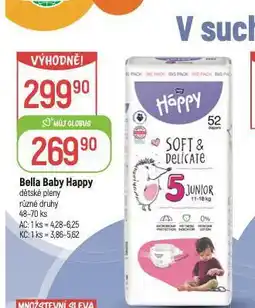 Globus Bella happy happy dětské plenky nabídka