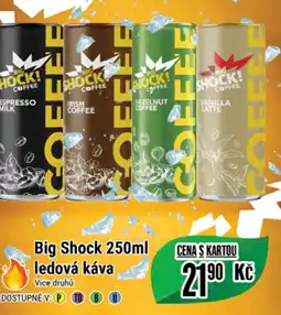 Tamda Foods Big Shock ledová káva nabídka